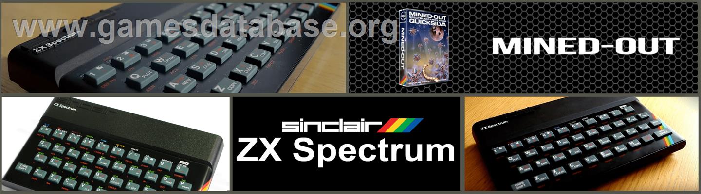 Mined-Out - Sinclair ZX Spectrum - Artwork - Marquee
