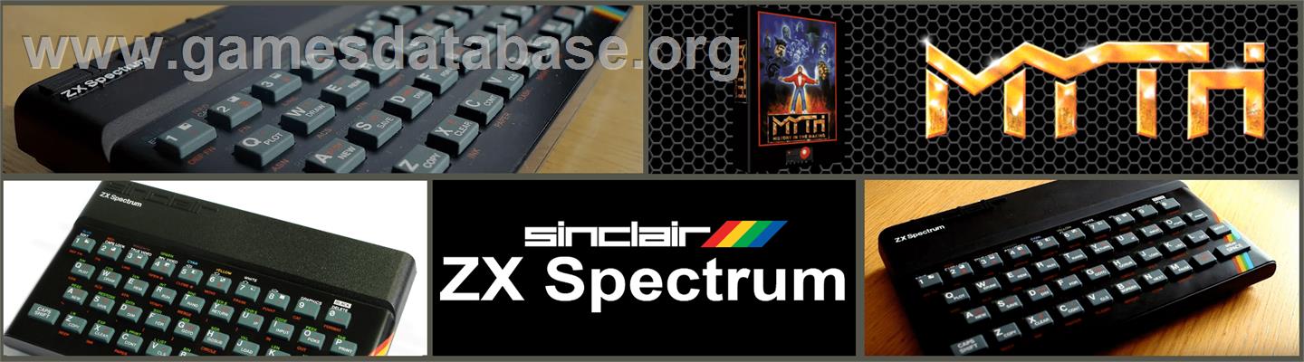 Myth: History in the Making - Sinclair ZX Spectrum - Artwork - Marquee