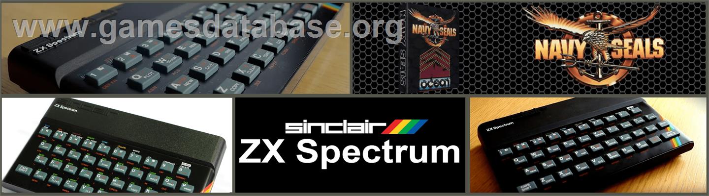 Navy Seals - Sinclair ZX Spectrum - Artwork - Marquee