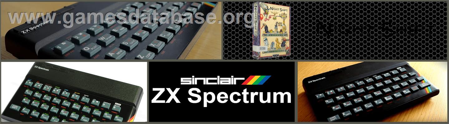 Night Shift - Sinclair ZX Spectrum - Artwork - Marquee