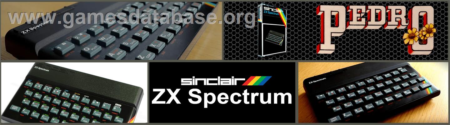Pedro - Sinclair ZX Spectrum - Artwork - Marquee