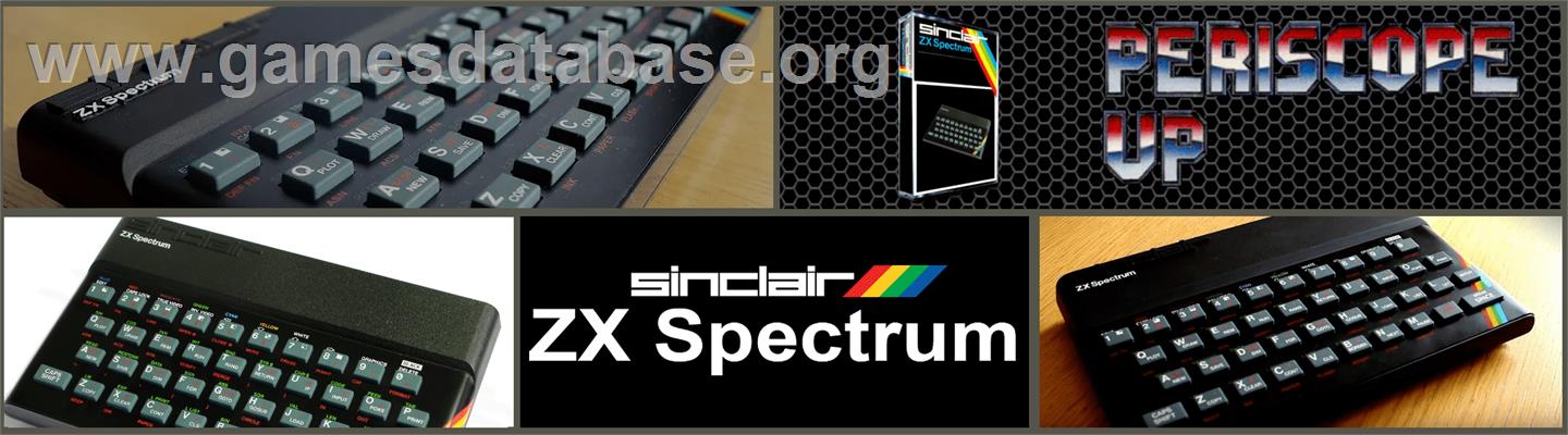 Periscope Up - Sinclair ZX Spectrum - Artwork - Marquee