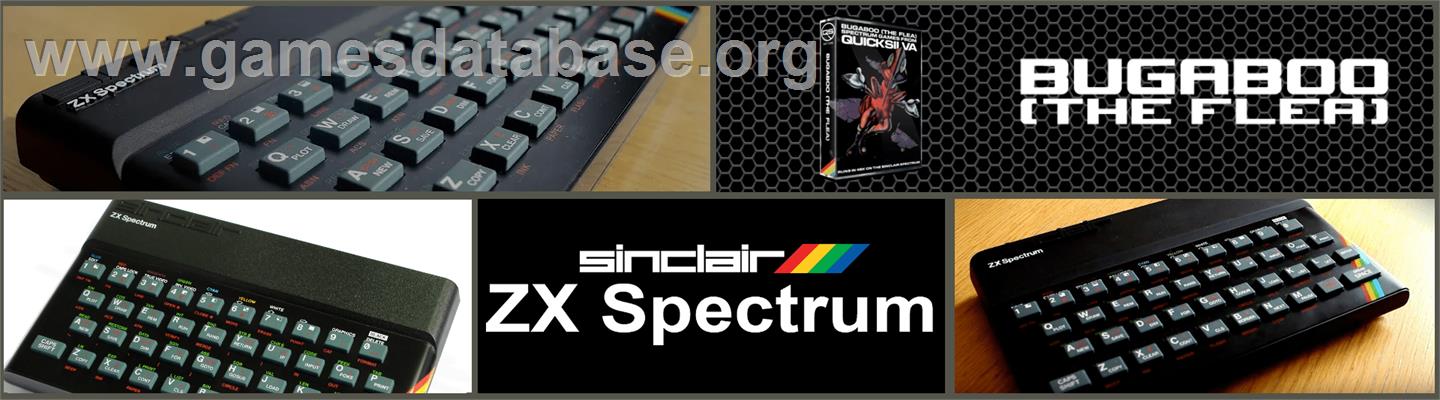 Poogaboo: La Pulga 2 - Sinclair ZX Spectrum - Artwork - Marquee