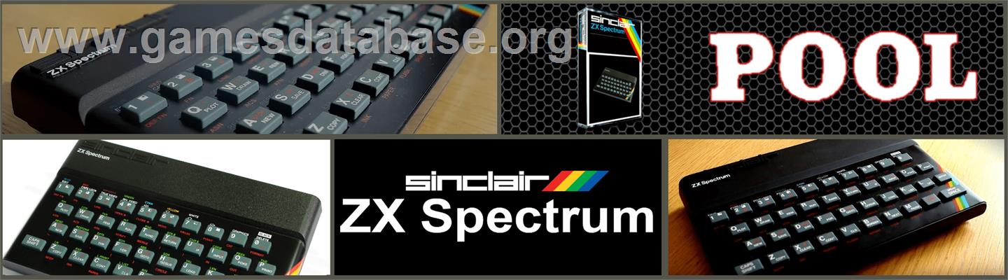 Pool - Sinclair ZX Spectrum - Artwork - Marquee