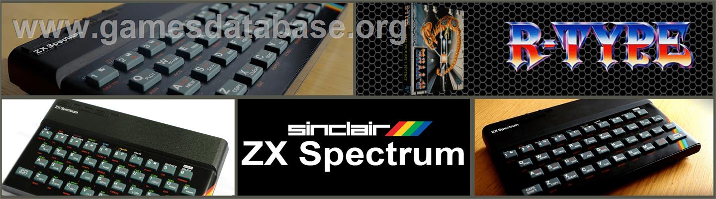 R-Type - Sinclair ZX Spectrum - Artwork - Marquee
