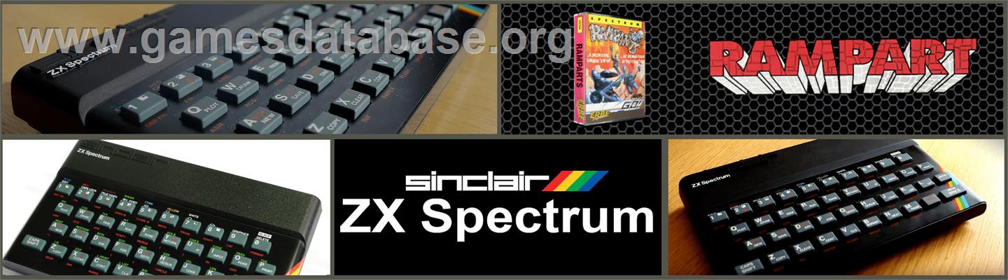 Ramparts - Sinclair ZX Spectrum - Artwork - Marquee