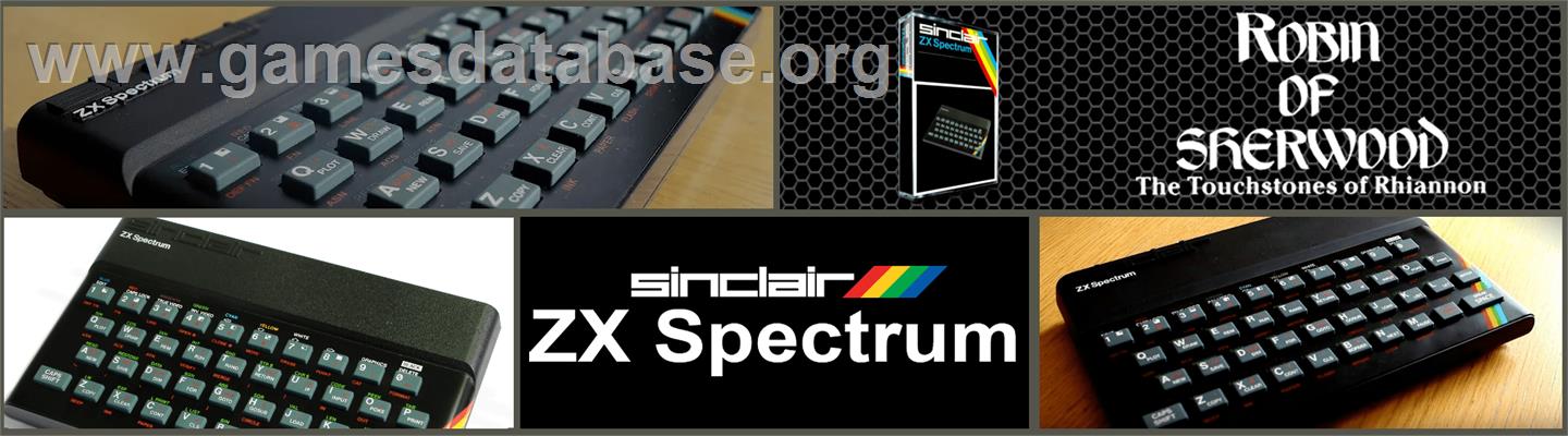 Robin of Sherwood: The Touchstones of Rhiannon - Sinclair ZX Spectrum - Artwork - Marquee
