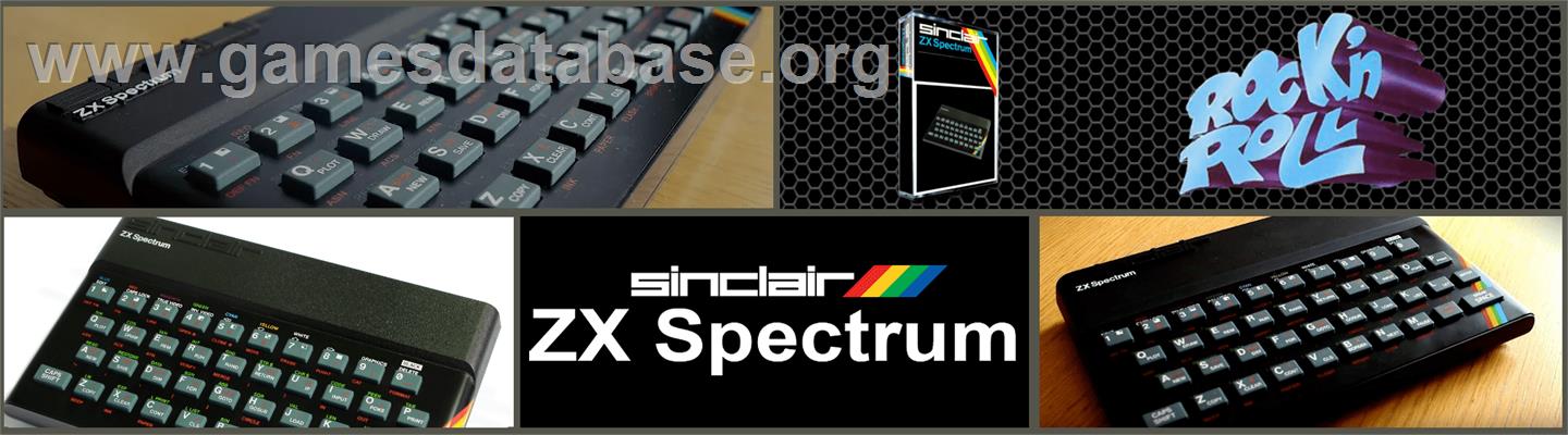 Rock'n Roller - Sinclair ZX Spectrum - Artwork - Marquee
