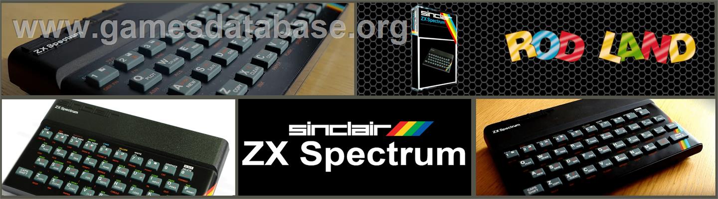 Rodland - Sinclair ZX Spectrum - Artwork - Marquee