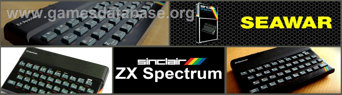 Sea War - Sinclair ZX Spectrum - Artwork - Marquee