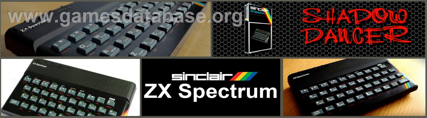 Shadow Dancer - Sinclair ZX Spectrum - Artwork - Marquee