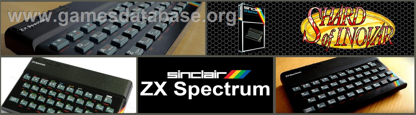 Shard Of Inovar - Sinclair ZX Spectrum - Artwork - Marquee