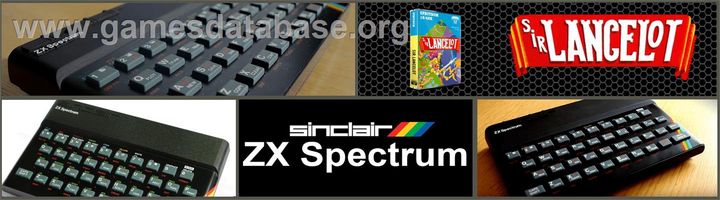 Sir Lancelot - Sinclair ZX Spectrum - Artwork - Marquee