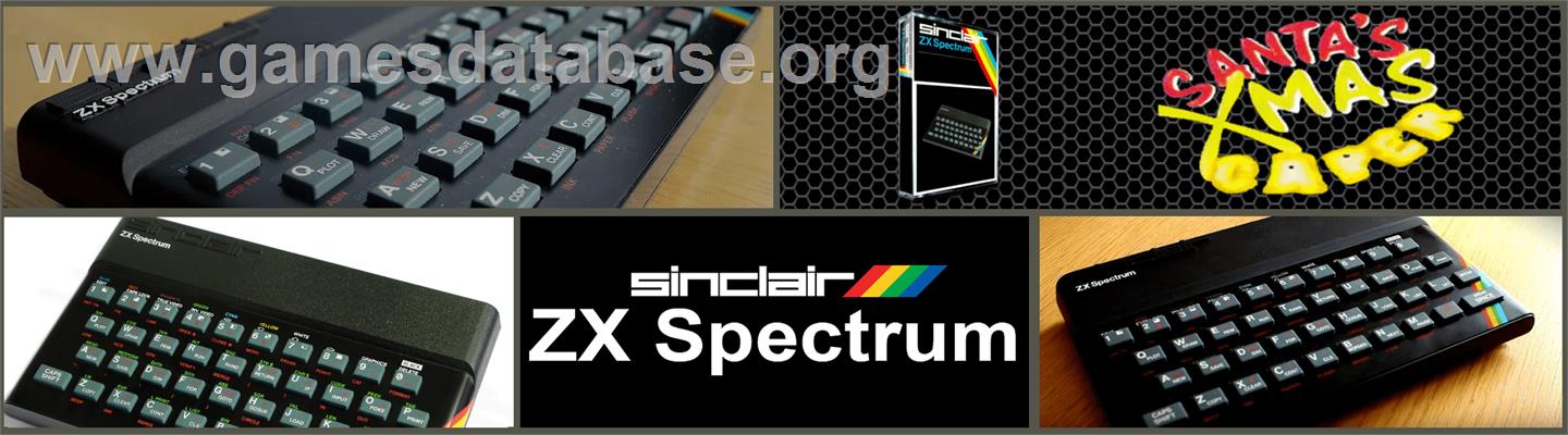 Special Delivery: Santa's Christmas Chaos - Sinclair ZX Spectrum - Artwork - Marquee