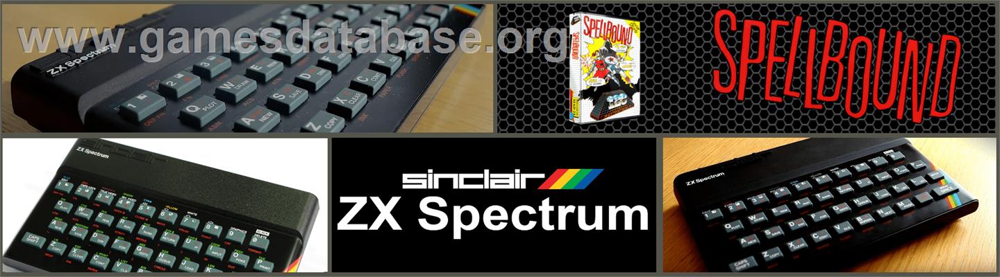 Spellbound - Sinclair ZX Spectrum - Artwork - Marquee