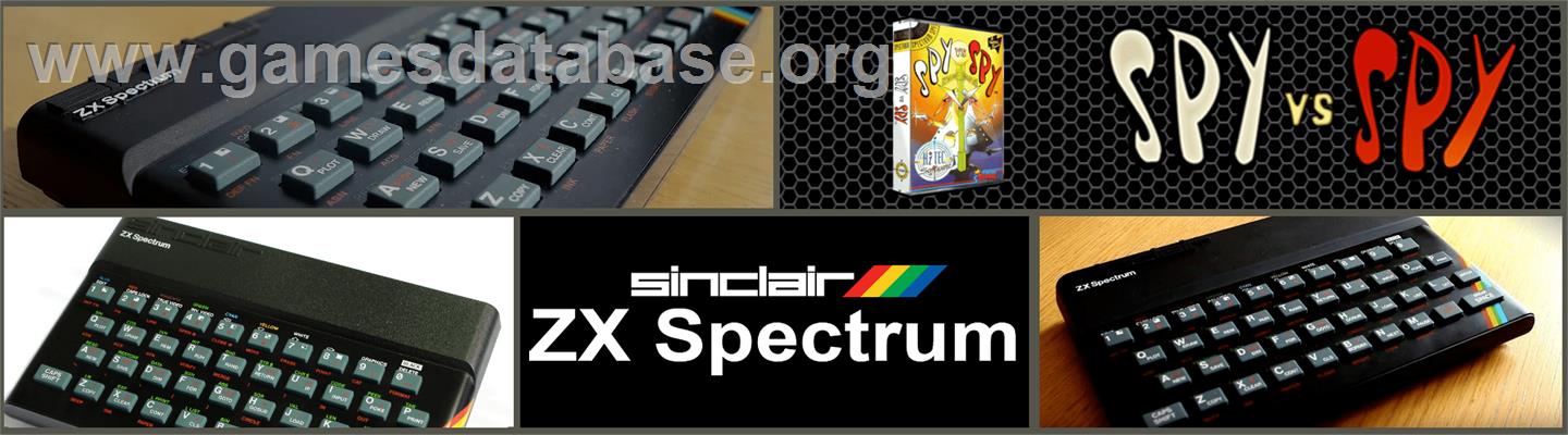 Spy Vs. Spy - Sinclair ZX Spectrum - Artwork - Marquee