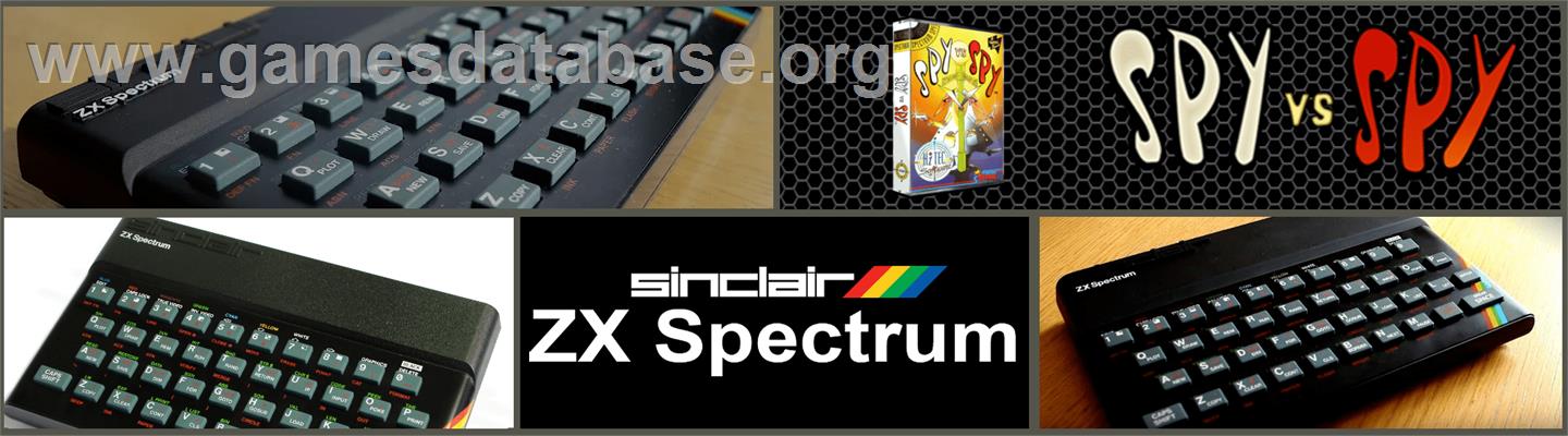 Spy vs. Spy Trilogy - Sinclair ZX Spectrum - Artwork - Marquee