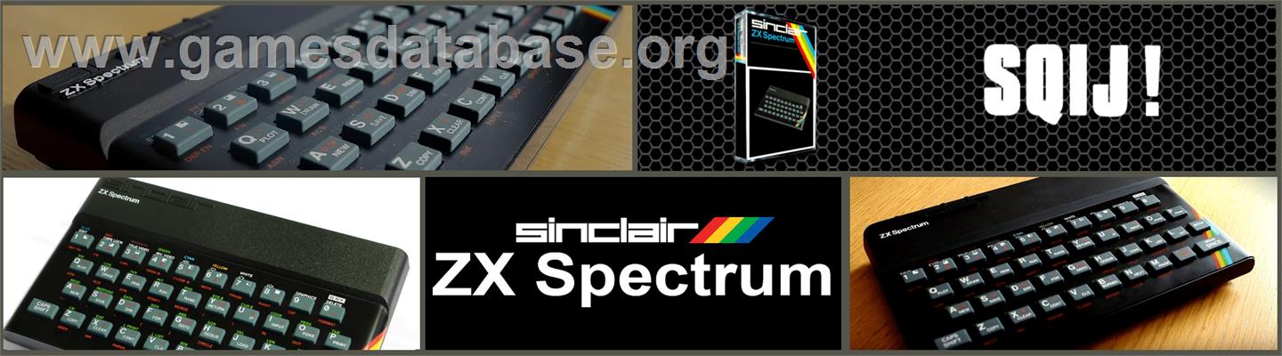 Sqij - Sinclair ZX Spectrum - Artwork - Marquee