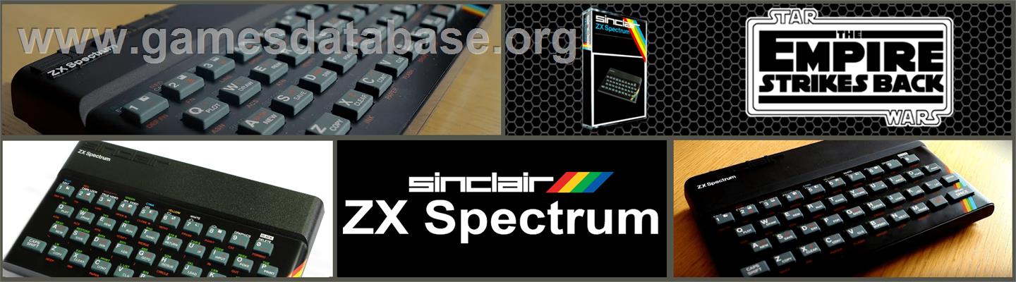 Star Wars: The Empire Strikes Back - Sinclair ZX Spectrum - Artwork - Marquee