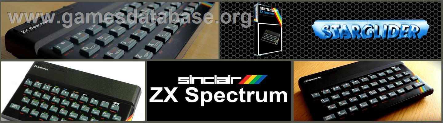 Starglider - Sinclair ZX Spectrum - Artwork - Marquee