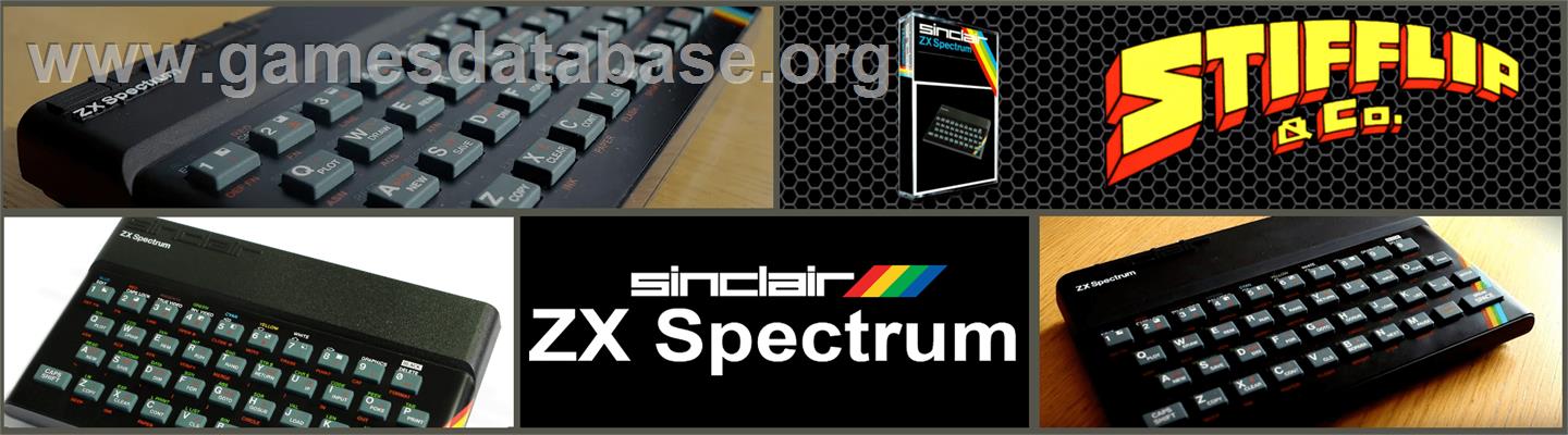 Stifflip & Co. - Sinclair ZX Spectrum - Artwork - Marquee