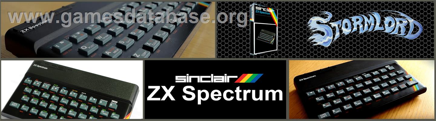 Stormlord - Sinclair ZX Spectrum - Artwork - Marquee