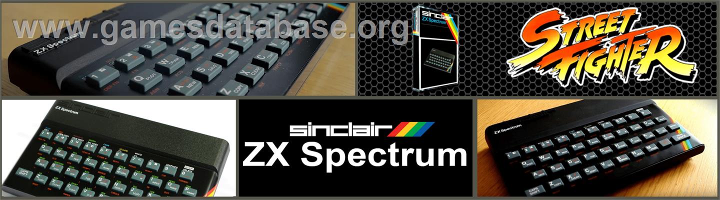 Street Fighter - Sinclair ZX Spectrum - Artwork - Marquee
