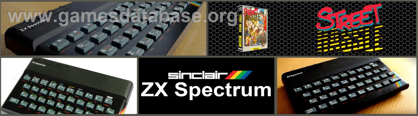 Street Hassle - Sinclair ZX Spectrum - Artwork - Marquee