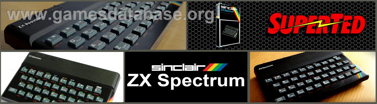 SuperTed - Sinclair ZX Spectrum - Artwork - Marquee