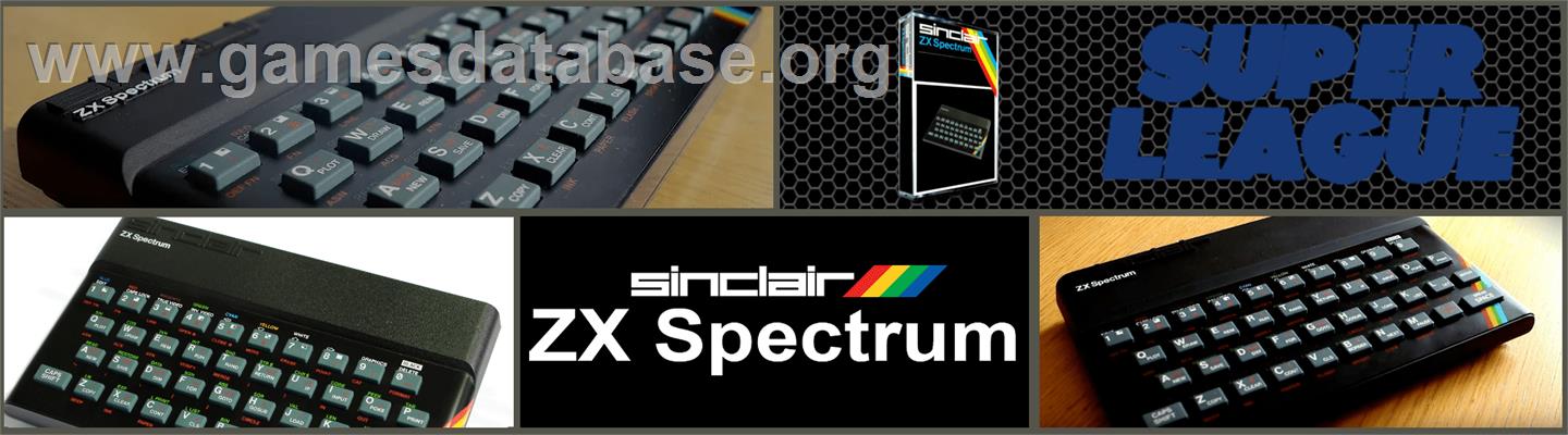 Super League - Sinclair ZX Spectrum - Artwork - Marquee