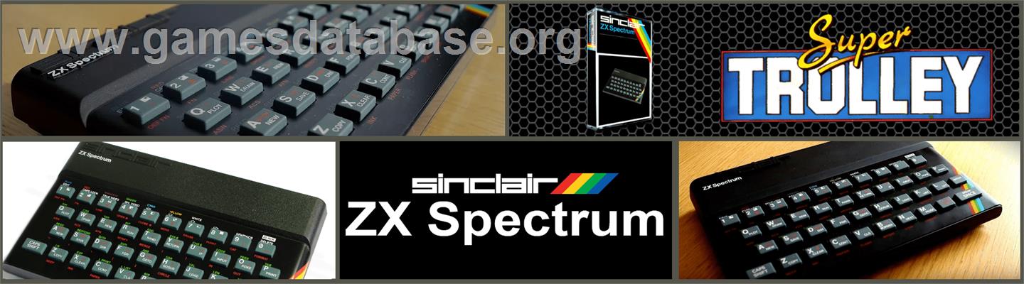 Super Trolley - Sinclair ZX Spectrum - Artwork - Marquee