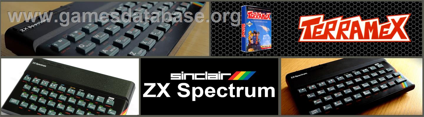 Terramex - Sinclair ZX Spectrum - Artwork - Marquee