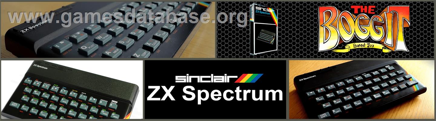 The Boggit - Sinclair ZX Spectrum - Artwork - Marquee