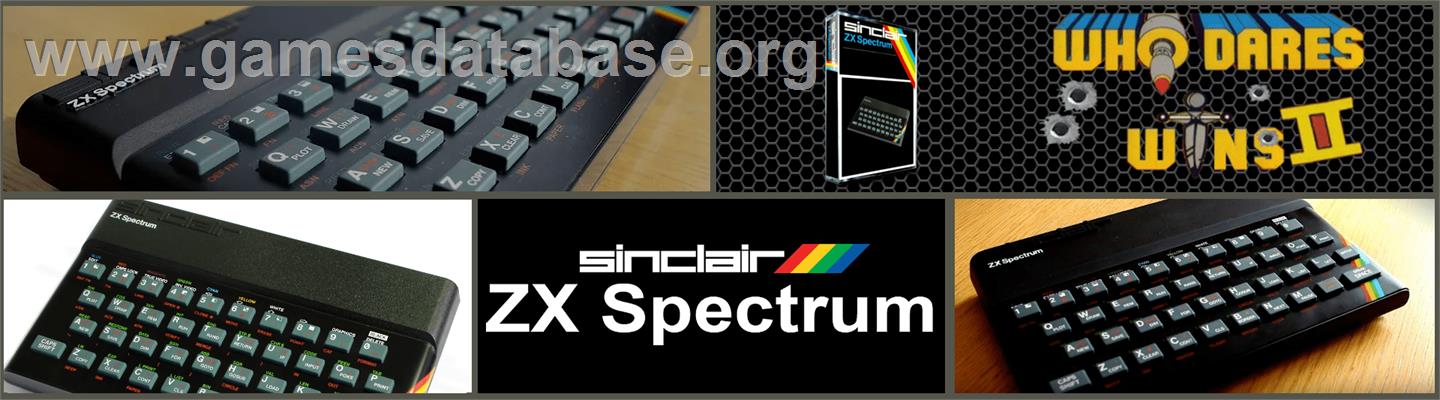The Duel: Test Drive II - Sinclair ZX Spectrum - Artwork - Marquee