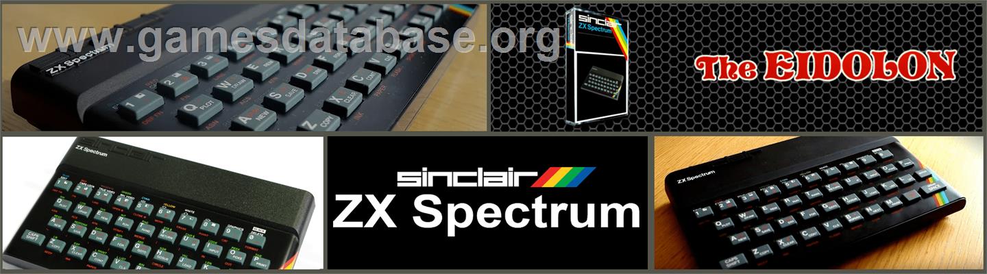 The Eidolon - Sinclair ZX Spectrum - Artwork - Marquee
