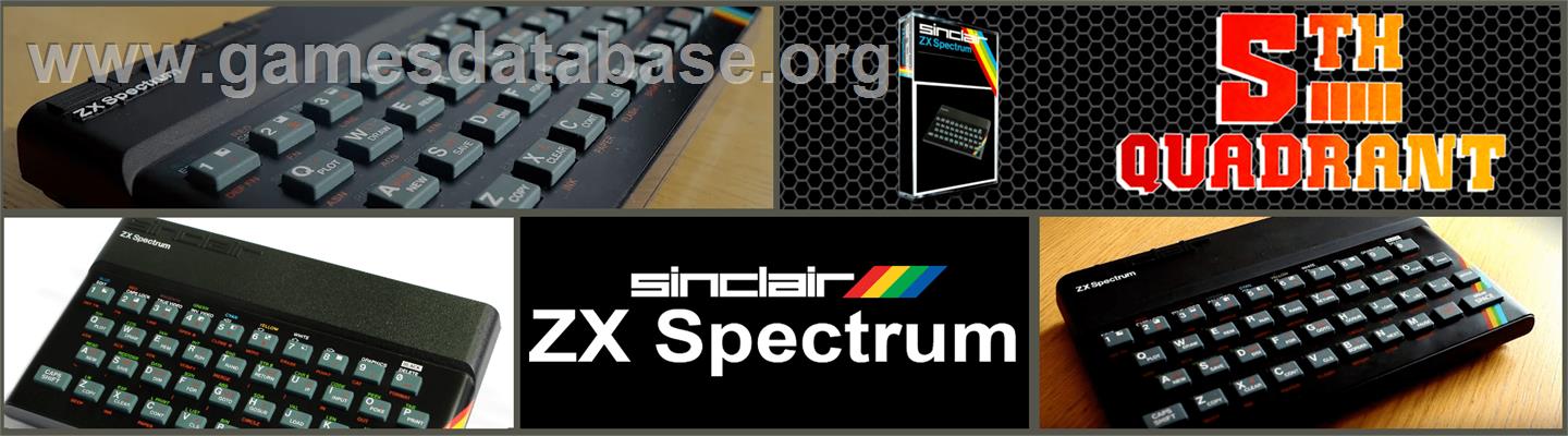The Fifth Quadrant - Sinclair ZX Spectrum - Artwork - Marquee