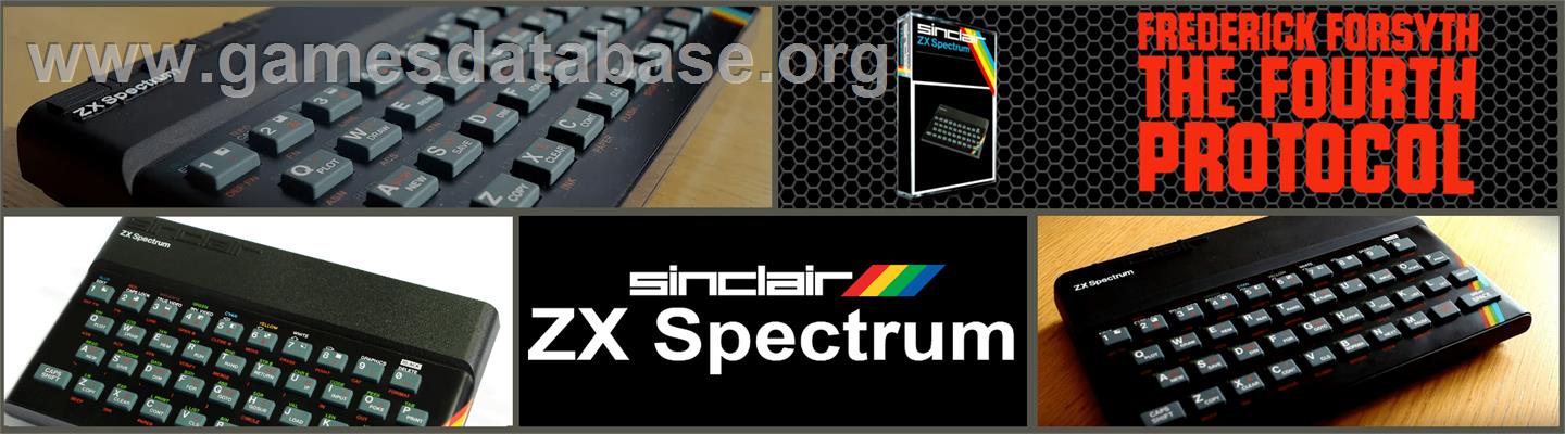 The Fourth Protocol - Sinclair ZX Spectrum - Artwork - Marquee