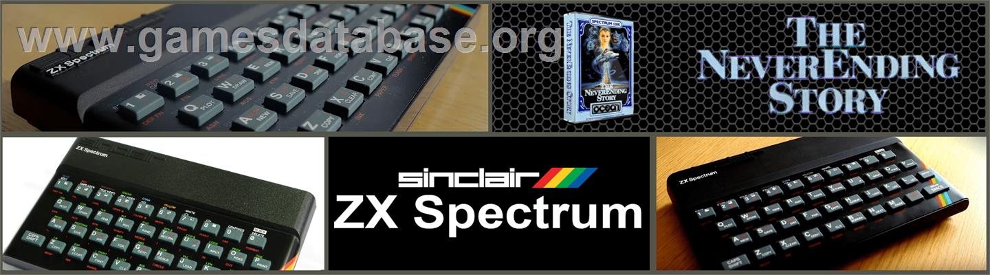The Neverending Story - Sinclair ZX Spectrum - Artwork - Marquee