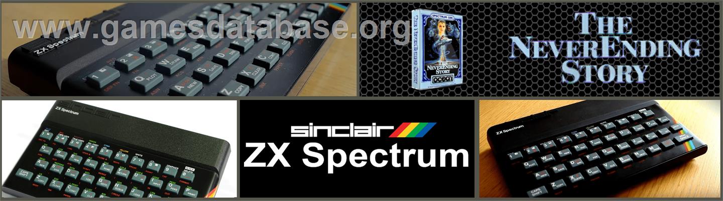 The Neverending Story II - Sinclair ZX Spectrum - Artwork - Marquee