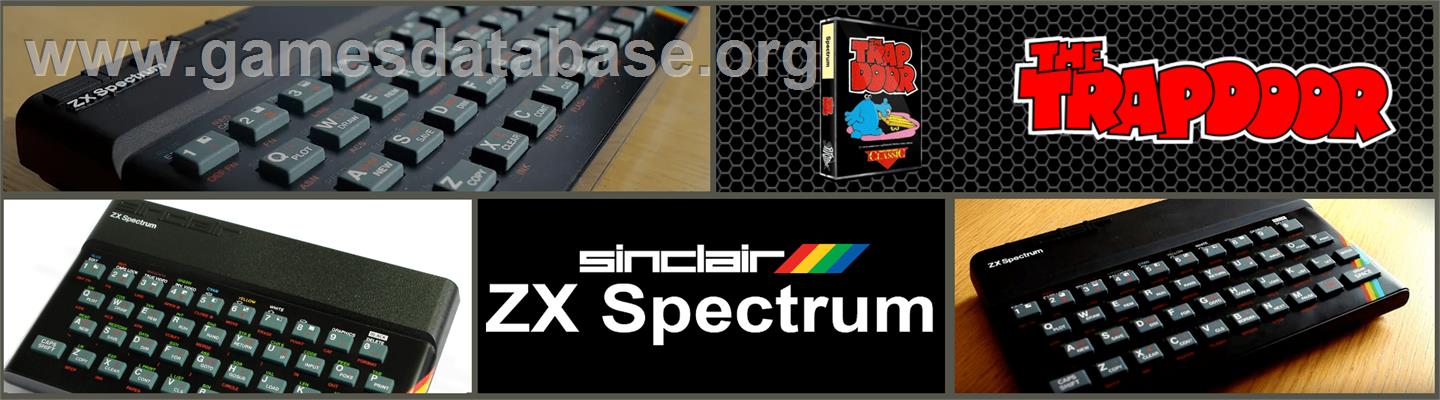 The Trap Door - Sinclair ZX Spectrum - Artwork - Marquee