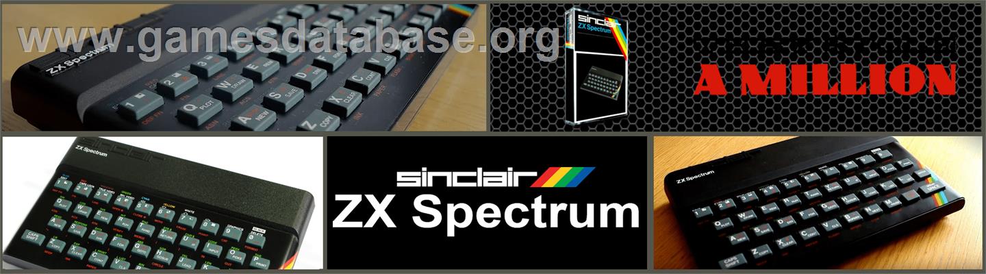 They Stole a Million - Sinclair ZX Spectrum - Artwork - Marquee