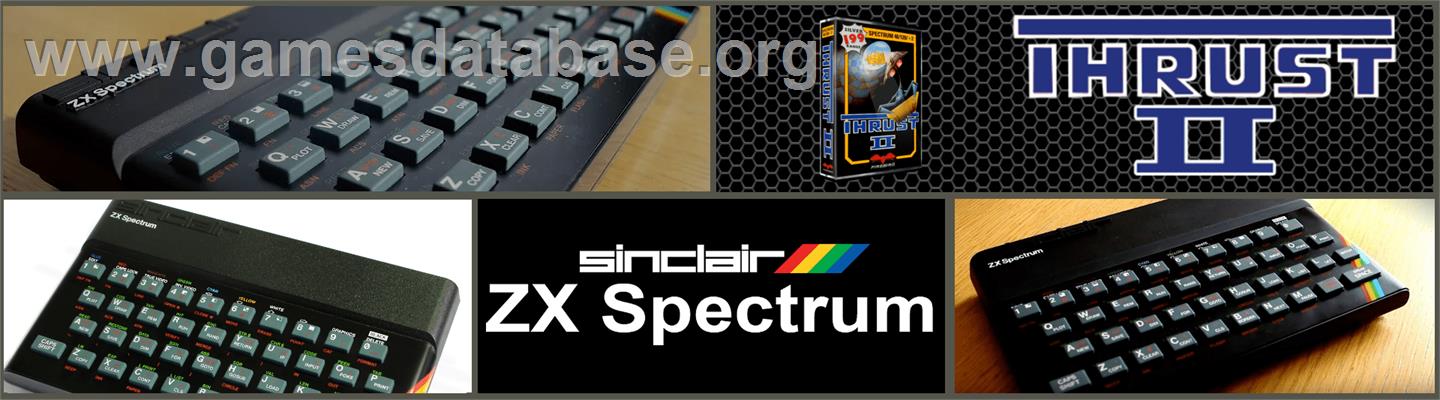 Thrust 2 - Sinclair ZX Spectrum - Artwork - Marquee