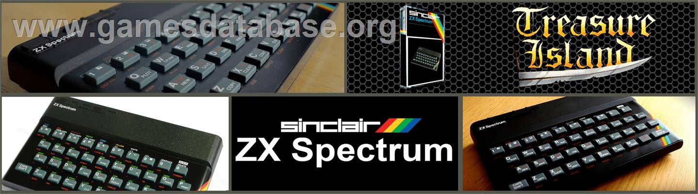 Treasure Island - Sinclair ZX Spectrum - Artwork - Marquee