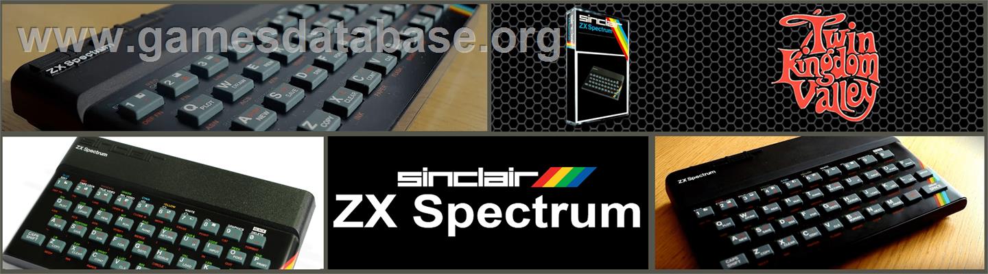 Twin Kingdom Valley - Sinclair ZX Spectrum - Artwork - Marquee