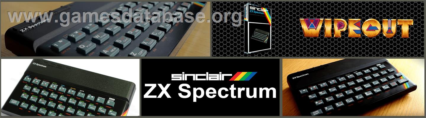 Wipe-out - Sinclair ZX Spectrum - Artwork - Marquee