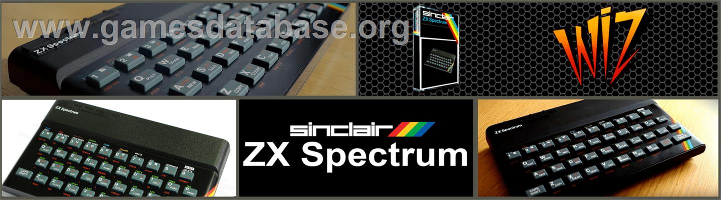Wiz - Sinclair ZX Spectrum - Artwork - Marquee
