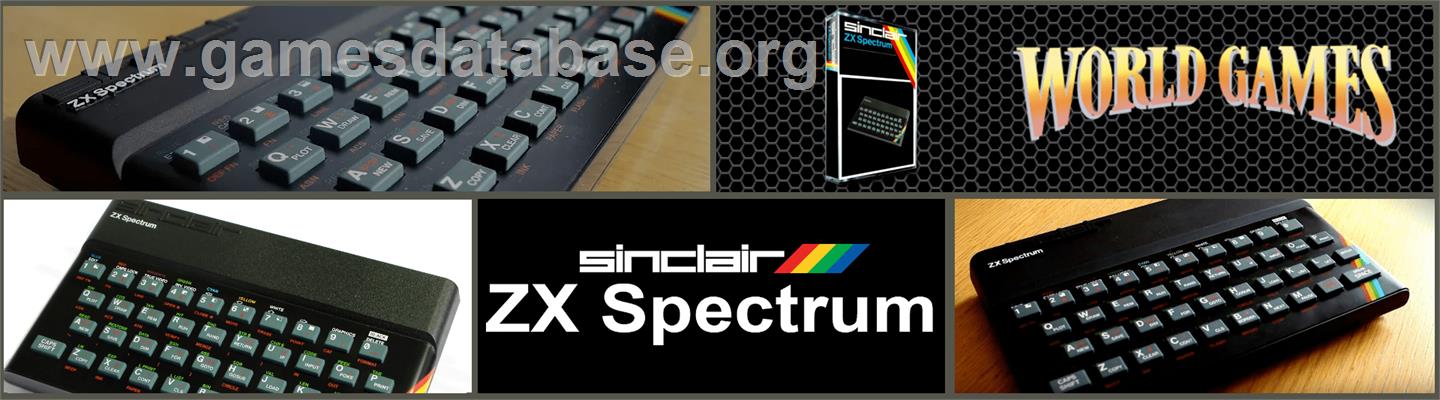 World Games - Sinclair ZX Spectrum - Artwork - Marquee