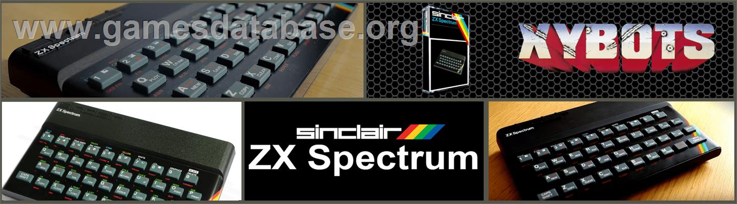 Xybots - Sinclair ZX Spectrum - Artwork - Marquee