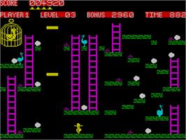 In game image of 10 Computer Hits 1 on the Sinclair ZX Spectrum.