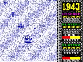 In game image of 1943 - The Battle Of Midway on the Sinclair ZX Spectrum.